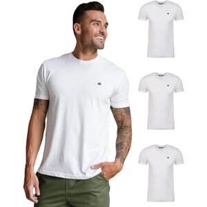 INTO THE AM Mens T Shirt with Logo - Short Sleeve Crew Neck Soft Fitted Large